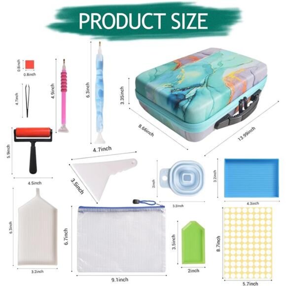 70 Slots Diamond Painting Storage Containers, 5d Diamond Art Accessories - Picture 3 of 8